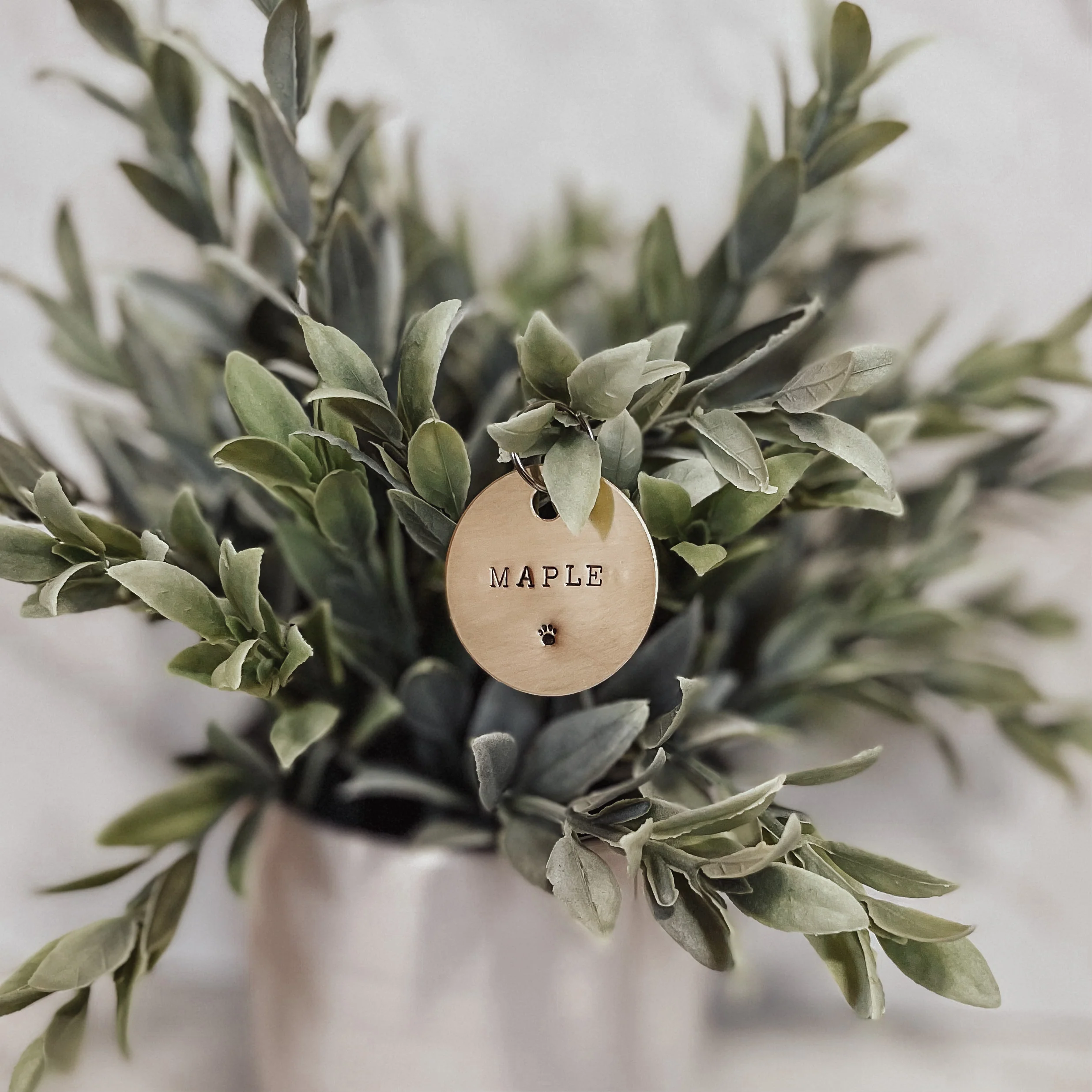Hand Stamped Pet ID Tag - Image 17