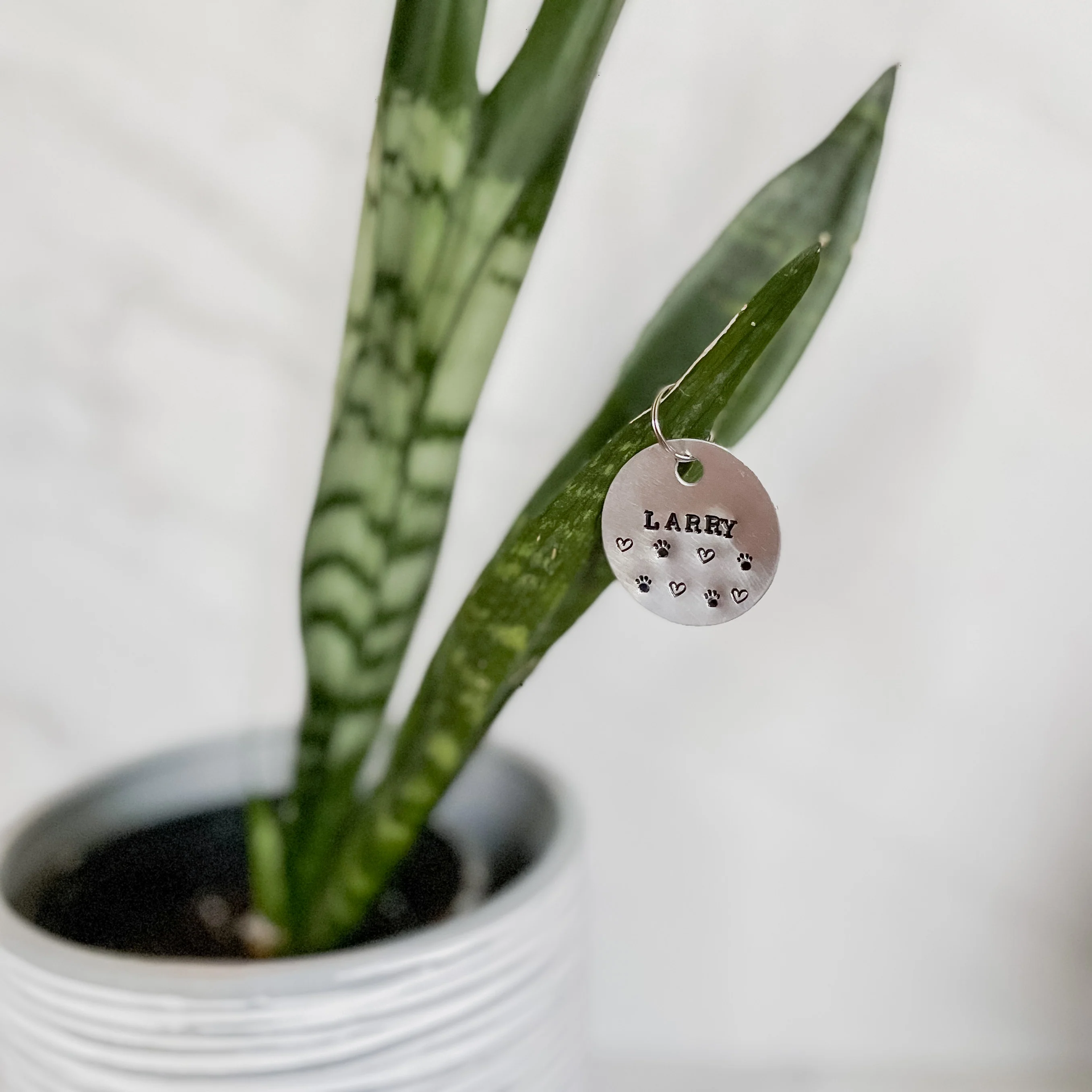 Hand Stamped Pet ID Tag - Image 18