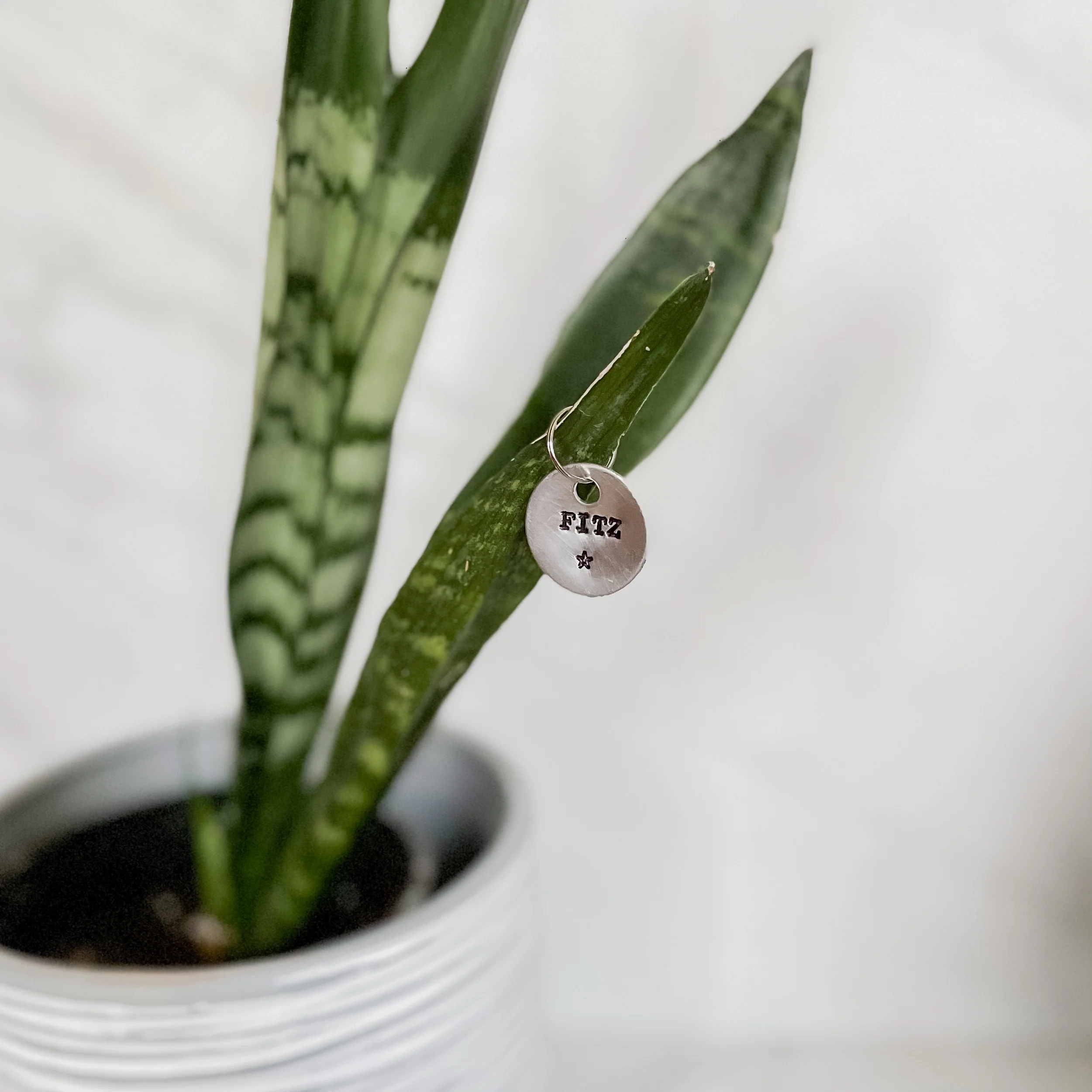 Hand Stamped Pet ID Tag - Image 19