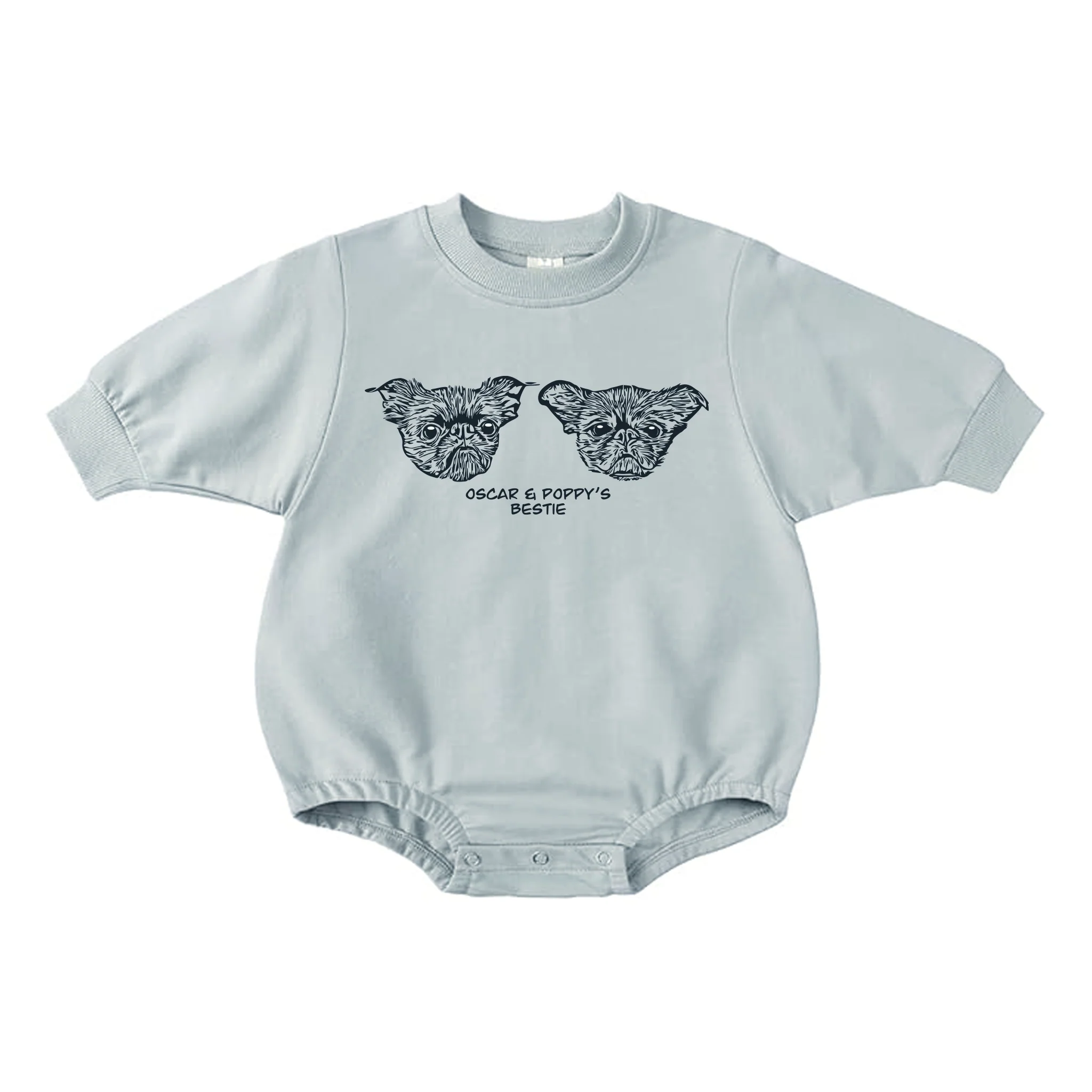 Custom Pet Baby Bubble Romper - Image 3