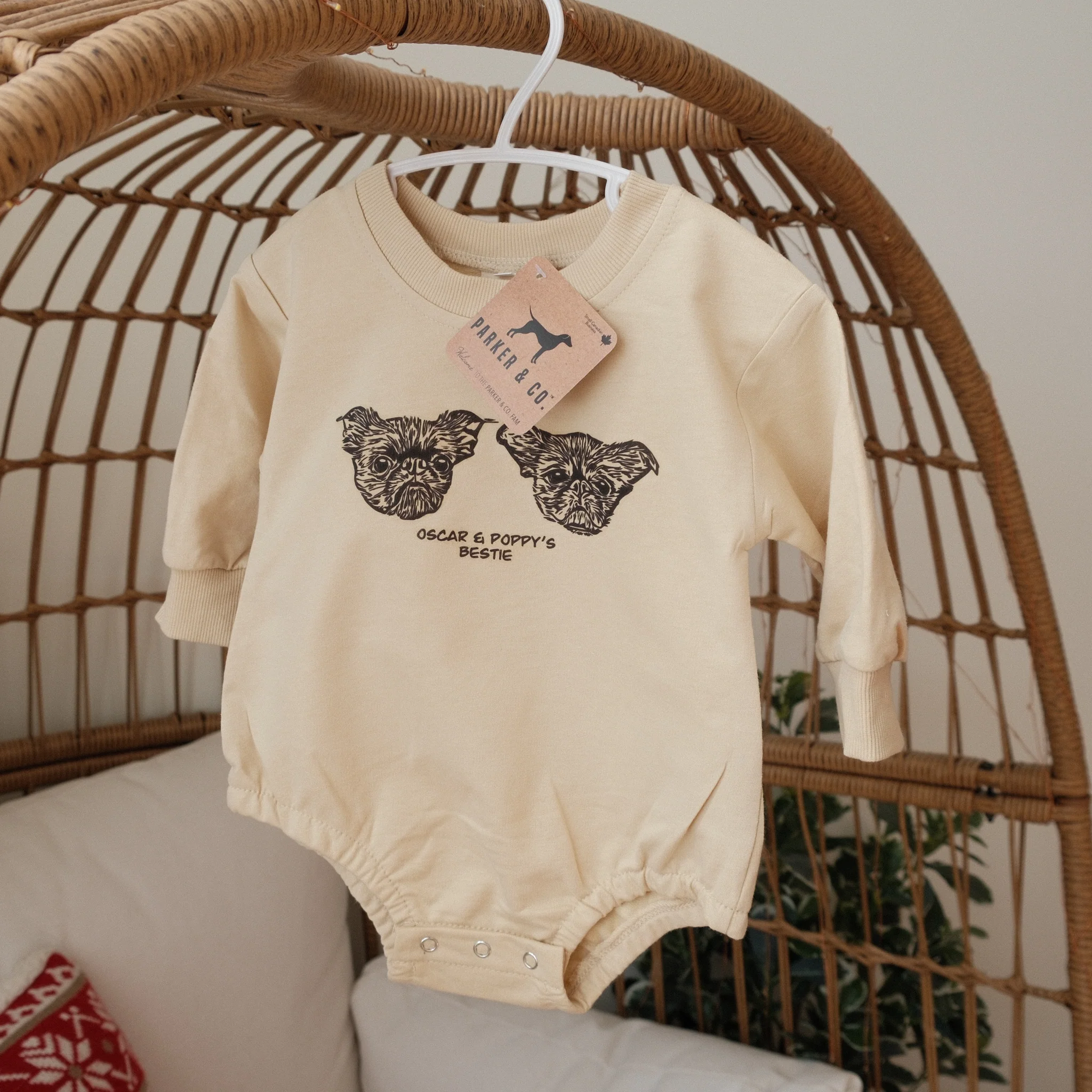 Custom Pet Baby Bubble Romper - Image 4