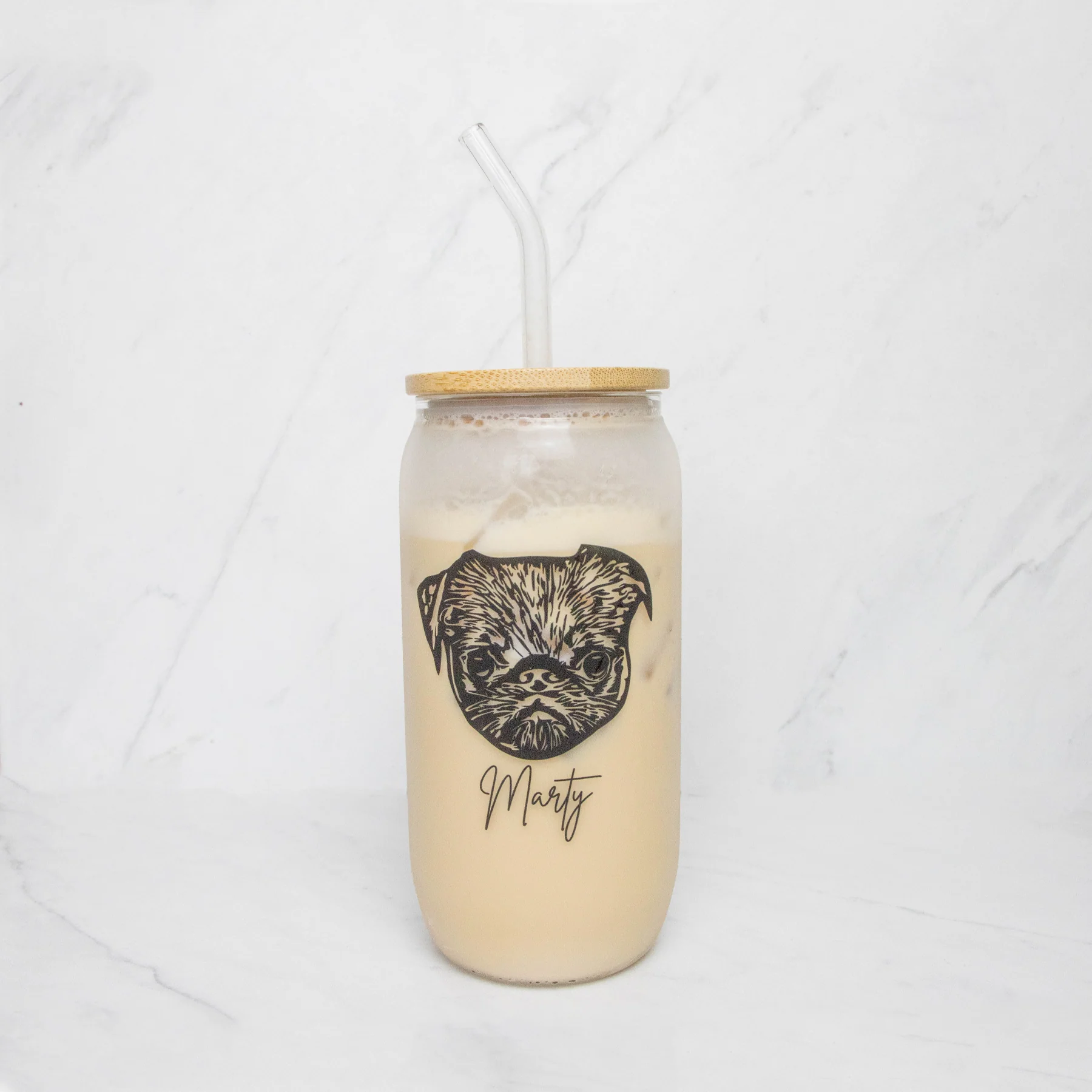 Custom Pet Can Glass, 18oz - Image 4