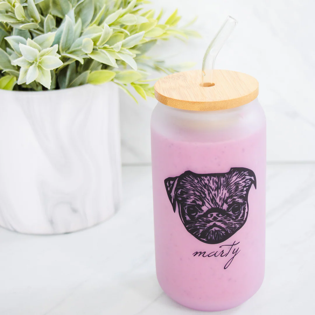 Custom Pet Can Glass, 18oz - Image 6