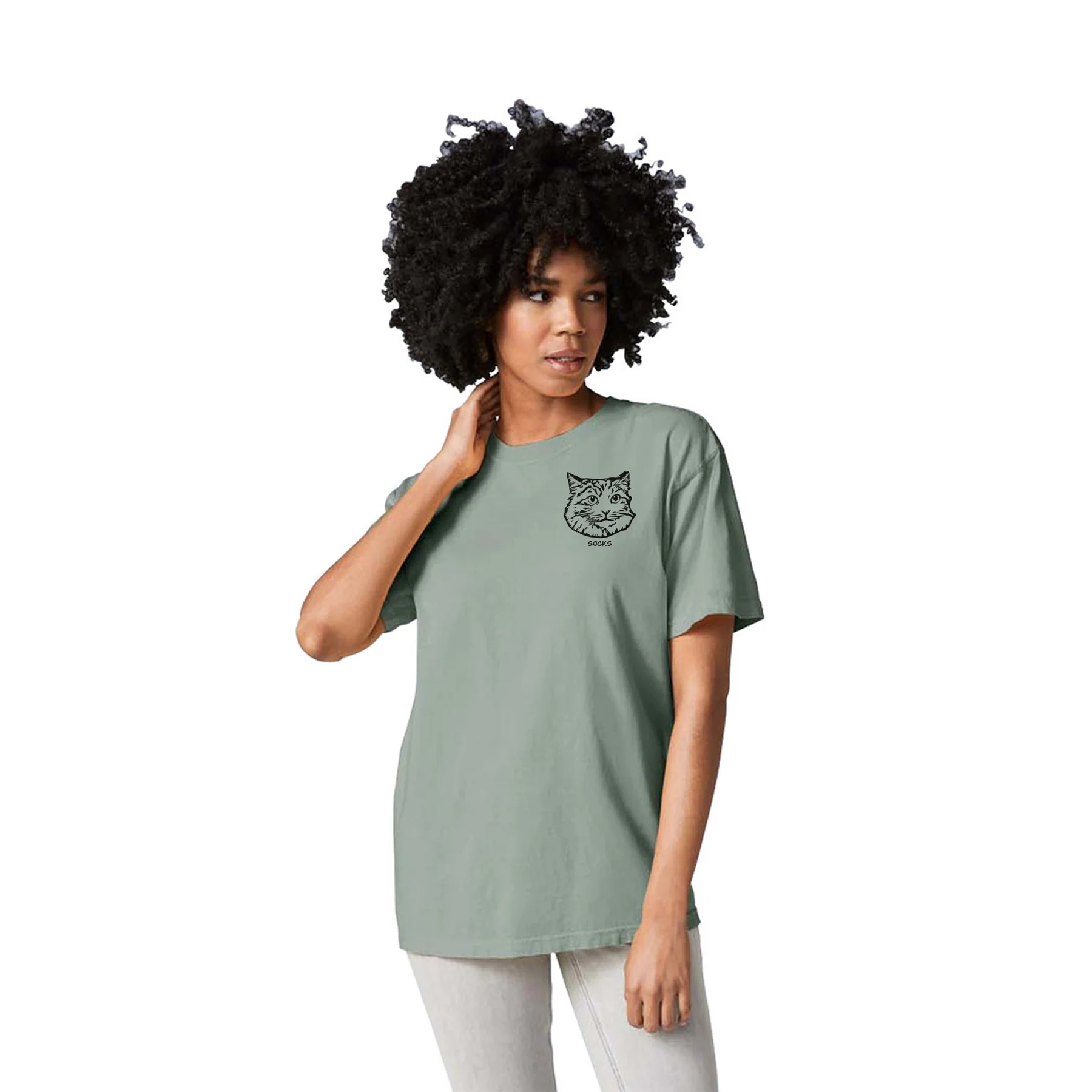 Custom Pet T-Shirt, 100% Cotton, Unisex - Image 3