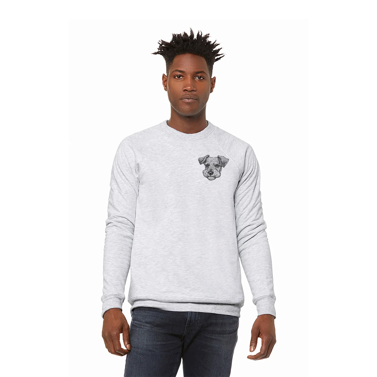 Custom Pet Ultra Soft Crewneck, Unisex - Image 3