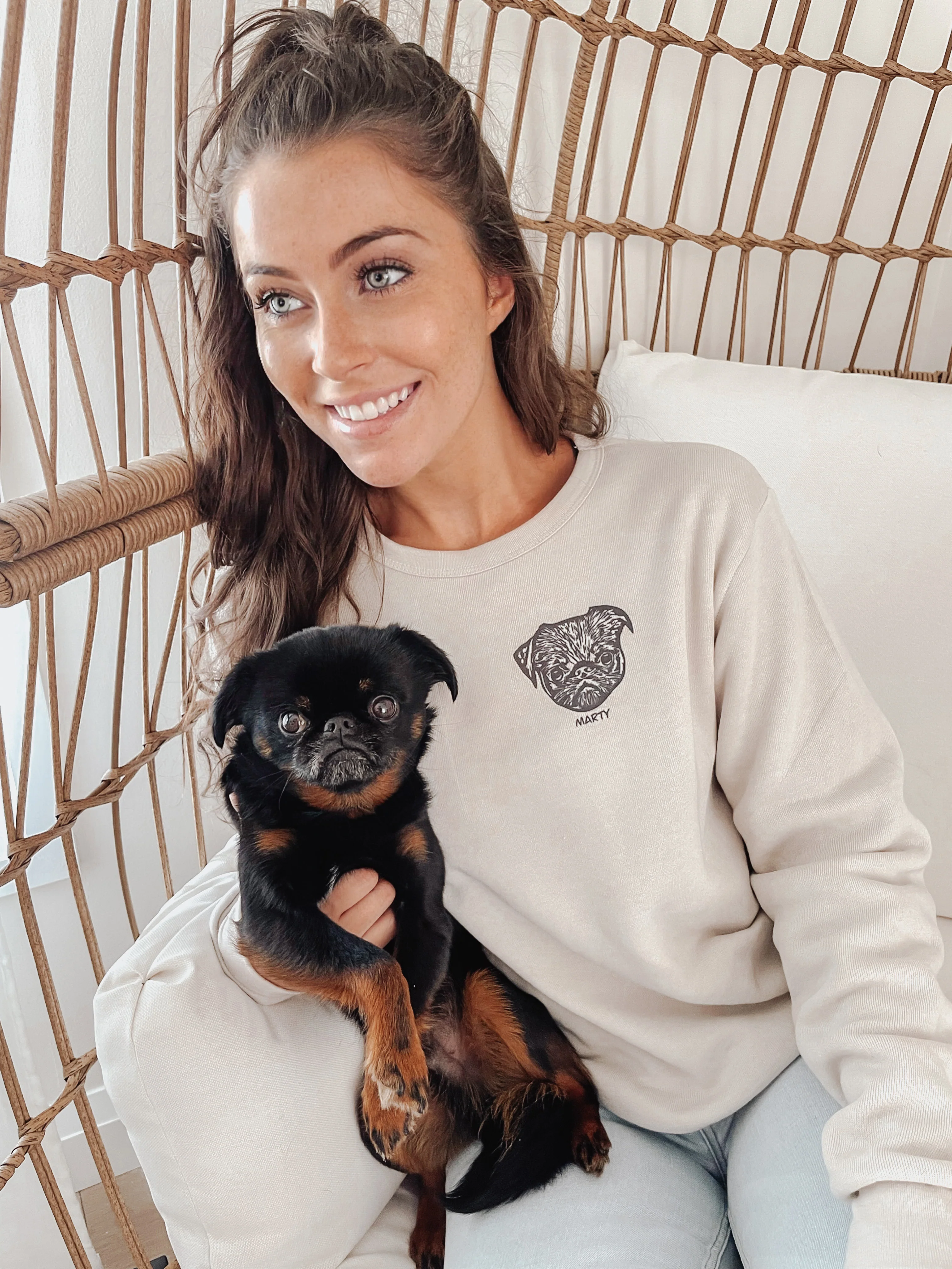 Custom Pet Ultra Soft Crewneck, Unisex - Image 4