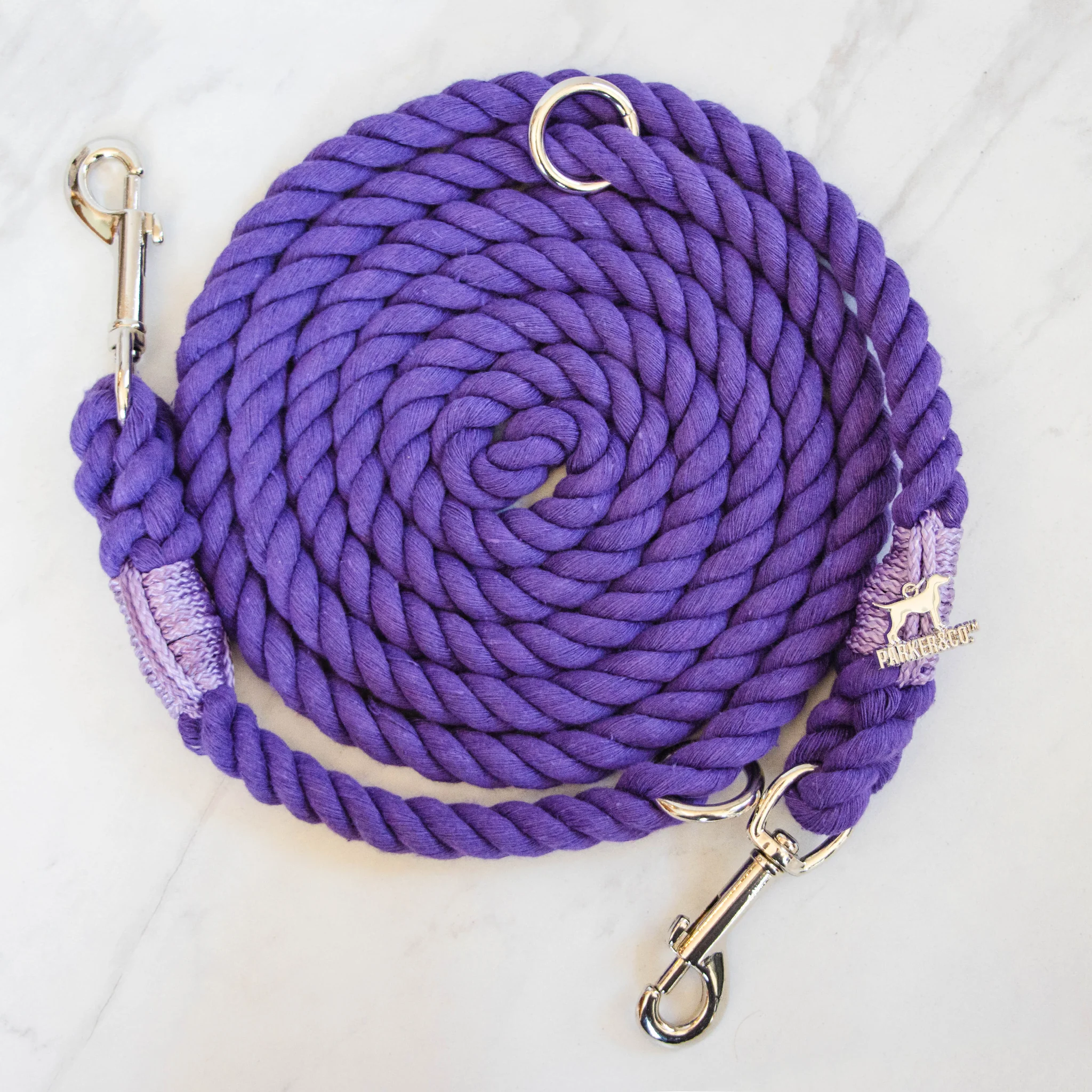 6-IN-1 Hands Free Cotton Rope Dog Leash - Image 10