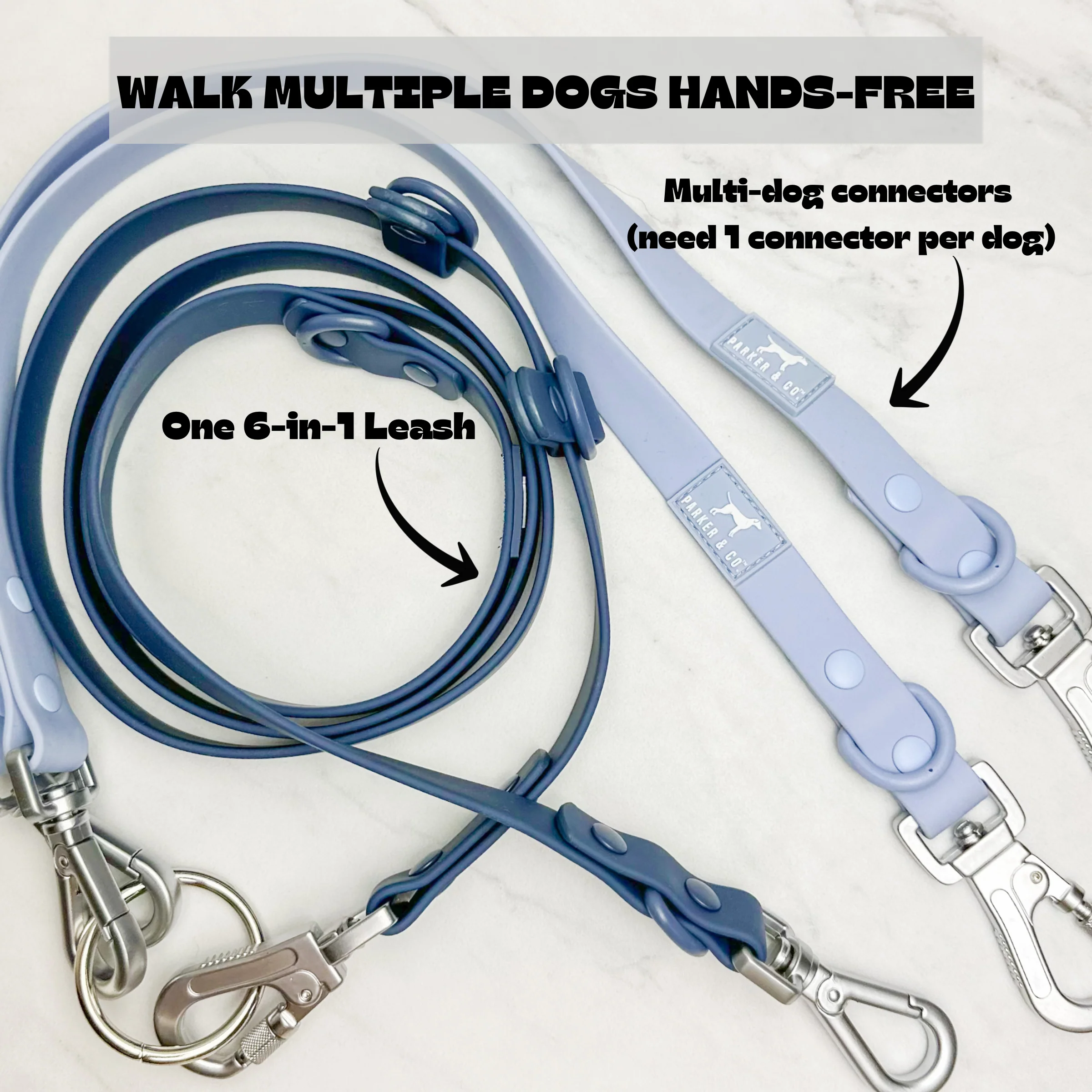 Solace Waterproof Multi-Dog Connector / Traffic Handle - Image 7